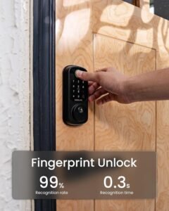 DESLOC B200 Fingerprint Smart Door Lock Review – Keyless Entry Deadbolt with TTLock App