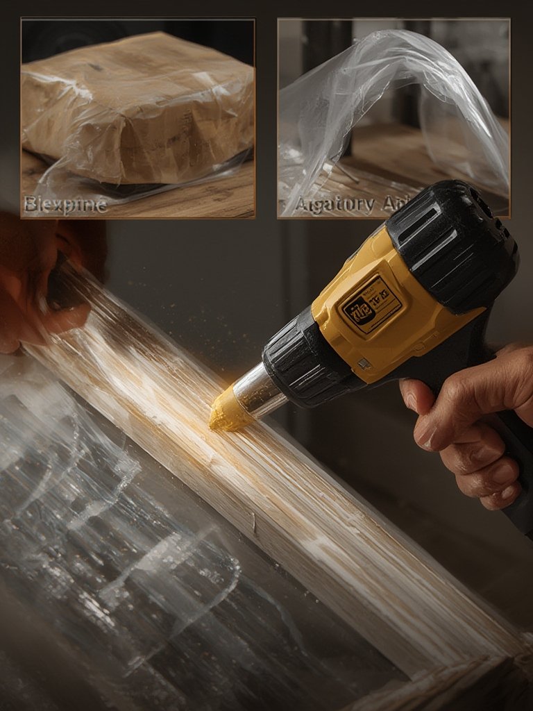 dual temperature heat gun nozzle attachments