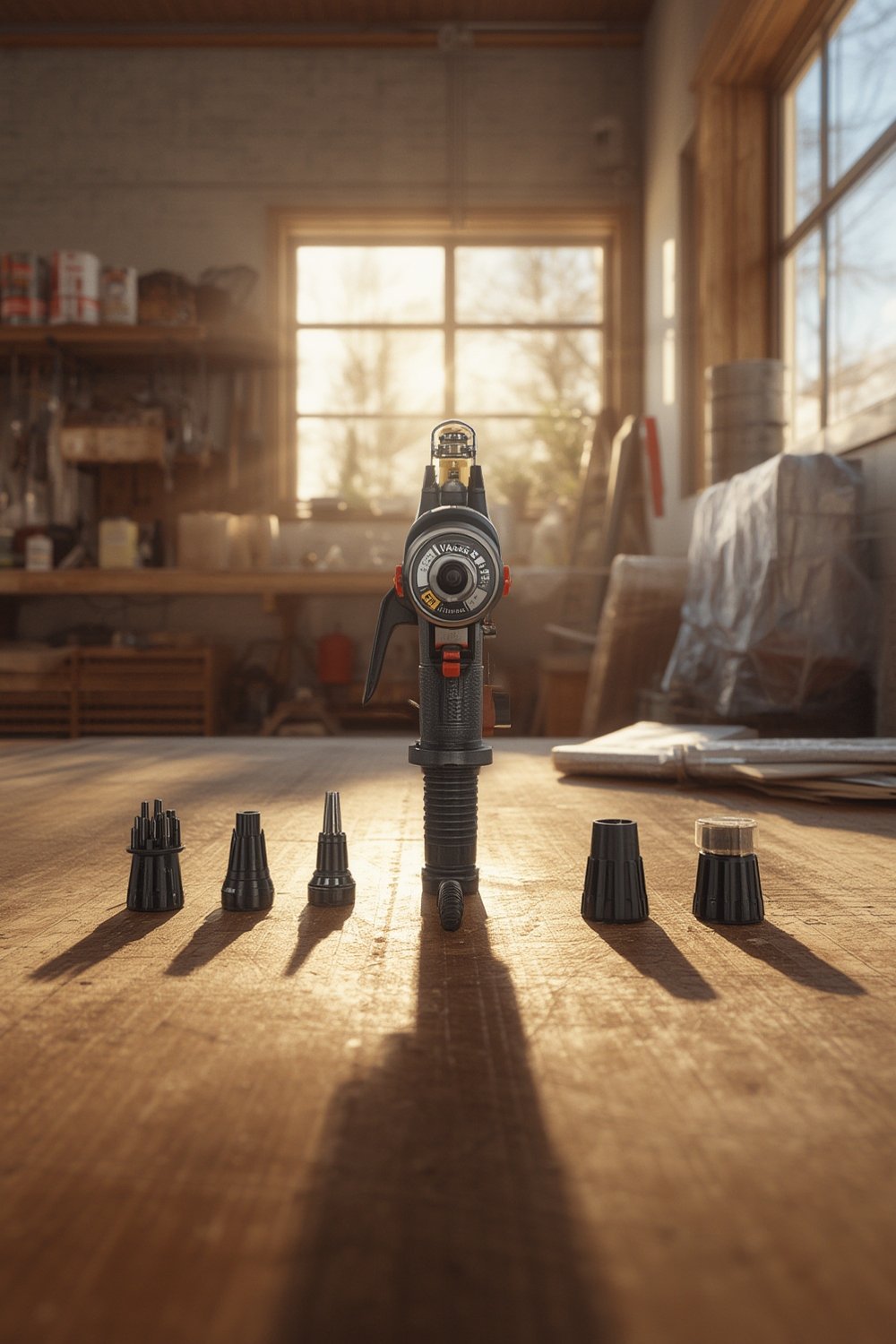 heat gun being used for paint removal