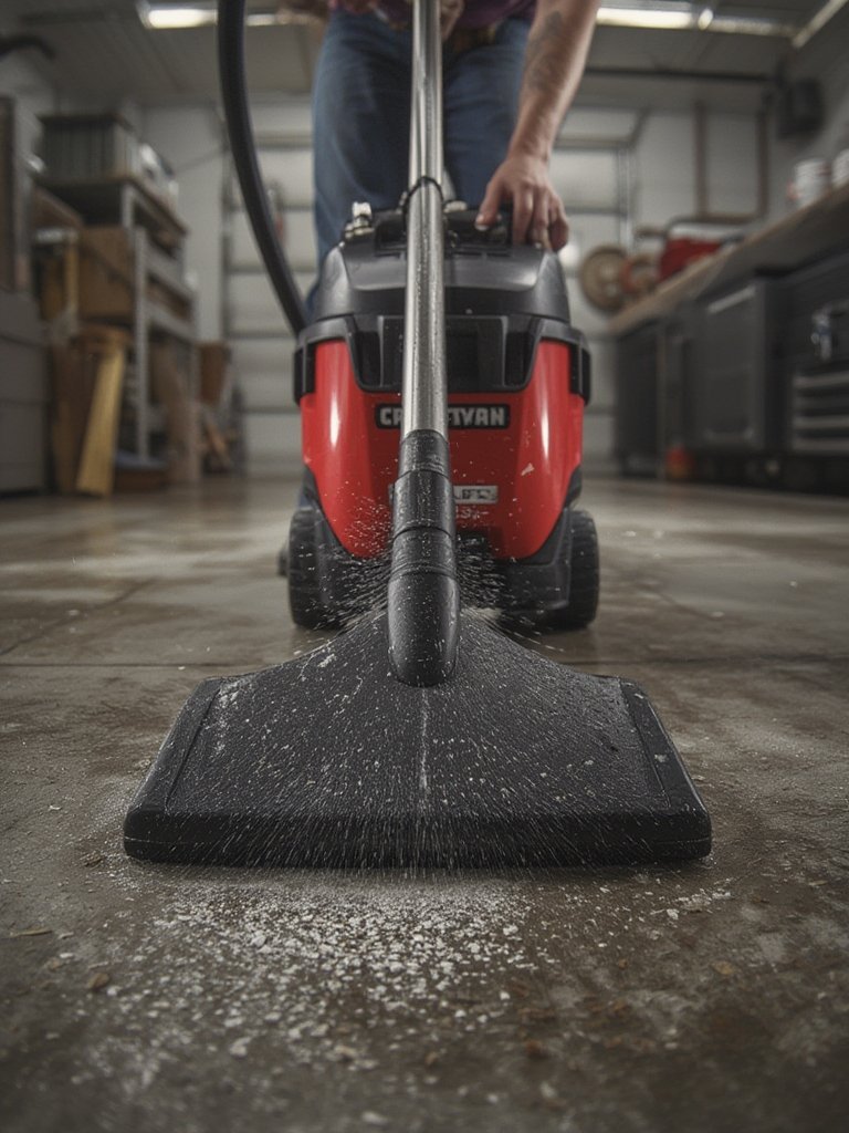 wet dry vac cleaning water spill